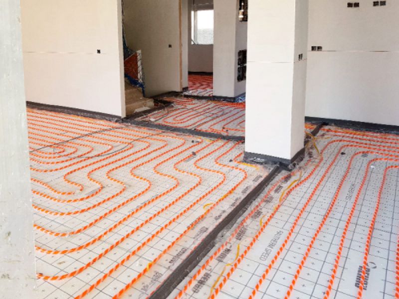 Instalación de calefacción en obra nueva con Cubika