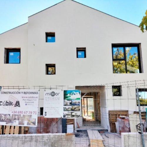 Neue Konstruktion in Madrid Norte