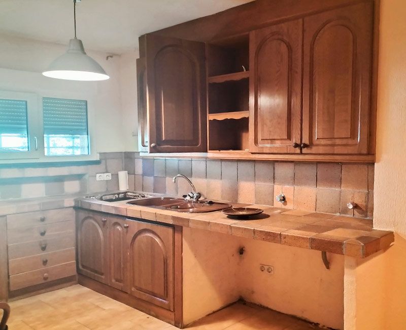 To be reformed kitchen in Madrid Norte (before).