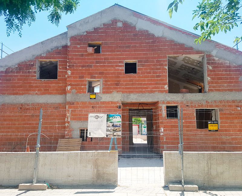 Façade refurbishment in Madrid Norte.