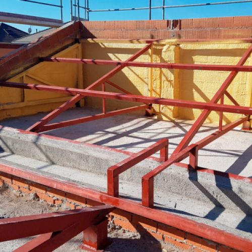 New construction outer cover with Cubika.